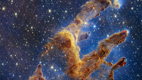 James Webb Space Telescope’s near-infrared-light view