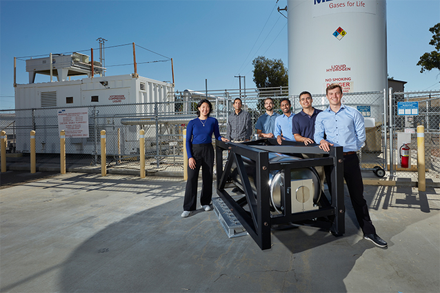Lawrence Livermore National Laboratory (LLNL) and Verne, a San Francisco-based start-up, have demonstrated a cryo-compressed hydrogen storage system of suitable scale for heavy-duty vehicles.