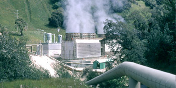 Geothermal plant