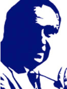 Silhouette logo of Edward Teller